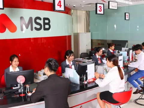 MSB nâng vốn điều lệ lên 31.200 tỷ đồng