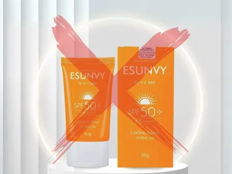Cục Quản lý dược tạm ngừng lưu hành kem chống nắng công bố SPF50, kiểm nghiệm đạt 10