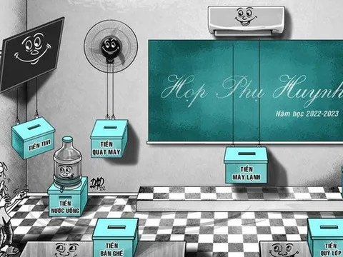 Tâm sự giáo viên: 'Vận động các khoản tiền trường, nỗi lòng biết tỏ cùng ai'