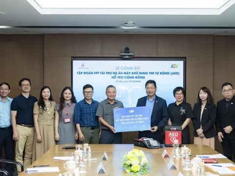 Khởi động dự án máy khử rung tim tự động cho cộng đồng đầu tiên tại Việt Nam