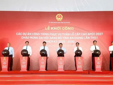 Khởi công, khởi động 10 dự án, công trình phục vụ APEC 2027