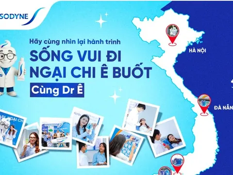 Sensodyne nâng cao nhận thức về răng ê buốt tại Việt Nam
