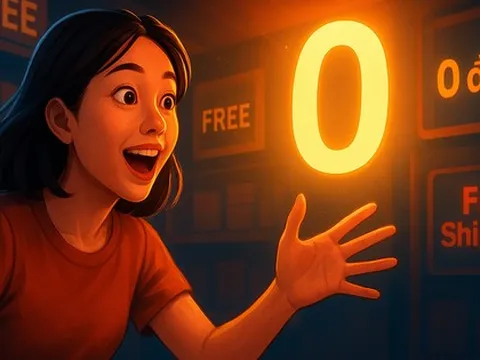 Hiệu ứng miễn phí: Vì sao “0 đồng” khiến người dùng khó cưỡng lại?