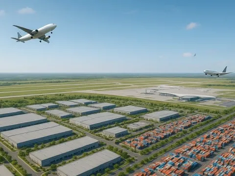 Sẽ có 'thành phố hàng hóa' ở khu vực sân bay Long Thành?