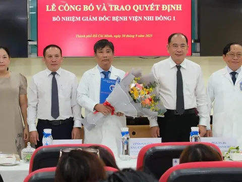 Ông Ngô Ngọc Quang Minh làm Giám đốc Bệnh viện Nhi đồng 1 TP.HCM