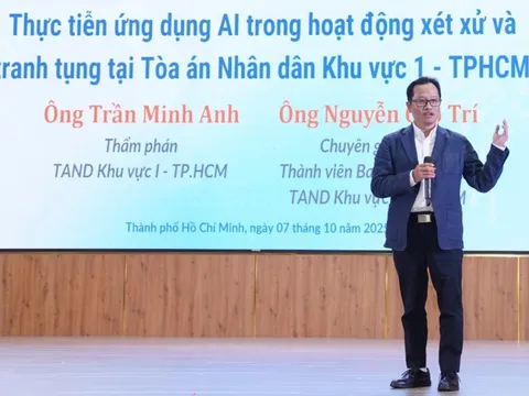 AI có xét xử thay thẩm phán được không?