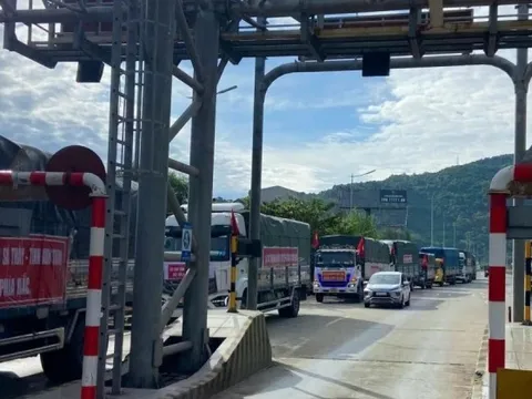 VEC miễn phí dịch vụ đường bộ cho xe chở hàng cứu trợ