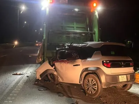 Khởi tố nam TikToker say rượu lái ô tô húc đuôi xe chở rác làm 2 người chết