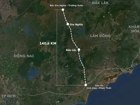 Sắp có dự án cao tốc quy mô 4 làn xe kết nối tuyến du lịch “lên rừng xuống biển”, là mắt xích quan trọng trong trục phát triển Tây Nguyên - Nam Trung Bộ