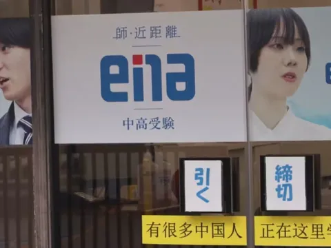 Trường luyện thi Nhật rộng cửa đón học sinh Trung Quốc