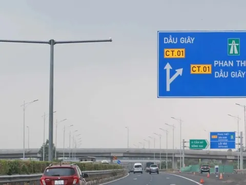 Thí điểm phân làn, tốc độ xe chạy cao tốc Phan Thiết - Dầu Giây