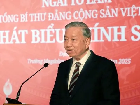 PHÁT BIỂU CỦA TỔNG BÍ THƯ TÔ LÂM TẠI ĐẠI HỌC OXFORD