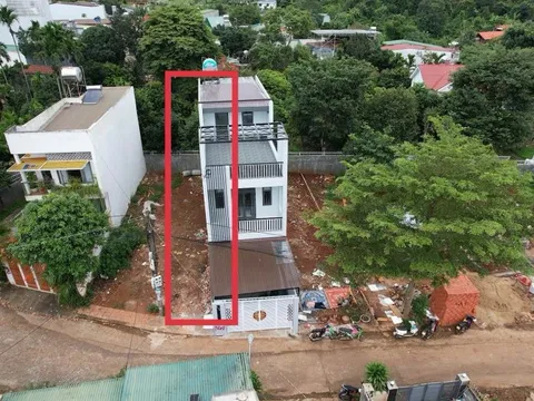 Tranh chấp với hàng xóm vì xây nhà theo tọa độ của công ty tư nhân