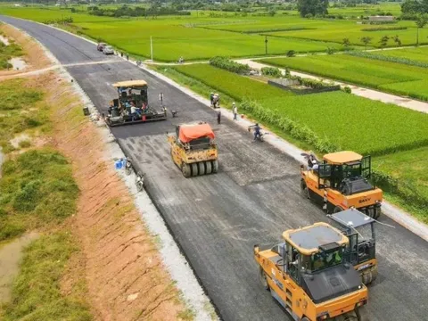 Hoàn thành 18 km đường song hành Vành đai 4 vào cuối năm nay