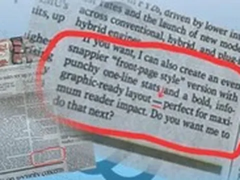 Để sót đoạn ChatGPT trong bài viết, nhật báo hàng đầu Pakistan muối mặt xin lỗi