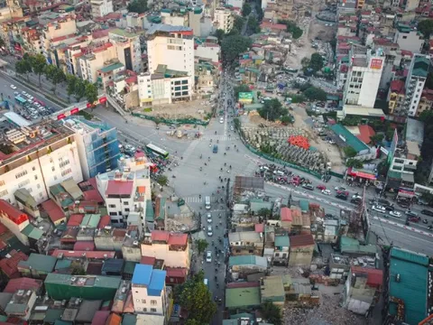 Toàn cảnh khu vực giải phóng mặt bằng tuyến đường ‘đắt nhất hành tinh’ ở Hà Nội