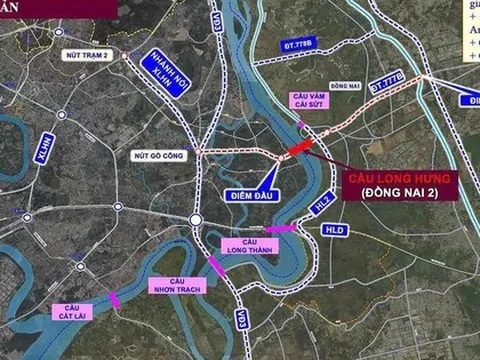 Chấp thuận nhà đầu tư đề xuất dự án cầu Đồng Nai 2 nối TPHCM
