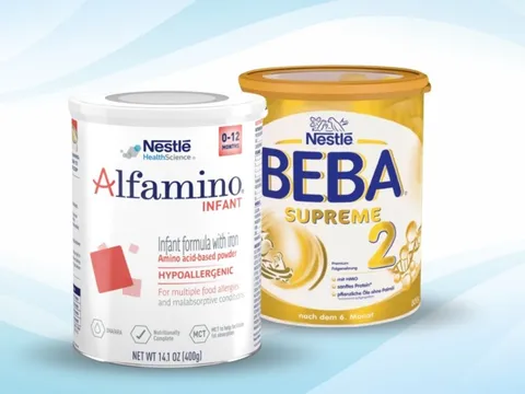 Sữa bột trẻ sơ sinh Beba, Alfamino thu hồi tại Đức: Việt Nam yêu cầu Nestlé báo cáo khẩn