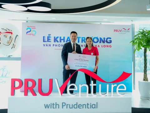 Prudential khai trương văn phòng PRUVenture Quảng Ninh, khẳng định chiến lược đầu tư dài hạn vào con người